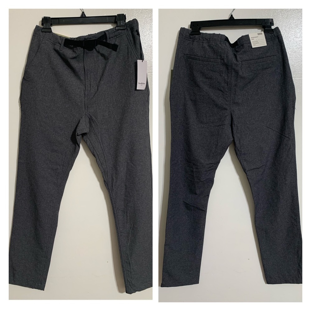 Goodfellow & Co men’s gray performance slim pant